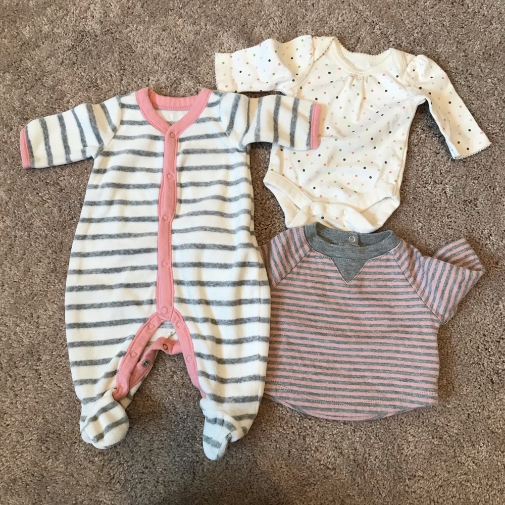 NB Girls 3 Piece Bundle by babyGap